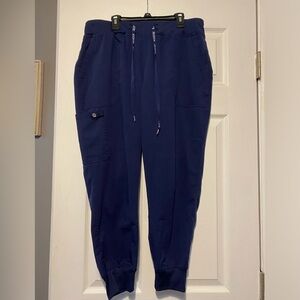 Women’s MedCouture Navy Scrub Jogger Pants